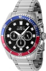 Zegarek Invicta marki model 4605 kolor Szary Akcesoria męski NoSize. Szare zegarki męskie Invicta, bez wzorów. Za 549.99 zł.