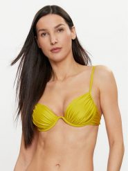 Hunkemöller Góra od bikini Nice 204848 Żółty. Żółte bikini Hunkemöller, bez wzorów, z syntetyku. Za 149.99 zł.