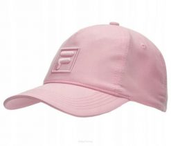 Czapka tenisowa Fila Cap Max. Czerwone czapki damskie Fila, bez wzorów, z materiału, eleganckie. Za 79.00 zł.