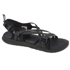 Sandały damskie, Columbia Sandal W. Czarne sandały damskie Columbia, bez wzorów, z materiału, bez obcasa, bez zapięcia. Za 239.99 zł.