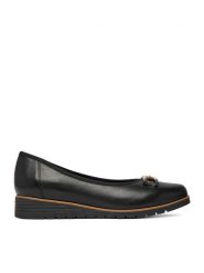 Go Soft Baleriny CEO-EST-TOMI-03 Czarny. Czarne balerinki damskie GO SOFT, bez wzorów, ze skóry, bez obcasa, bez zapięcia. Za 199.99 zł.