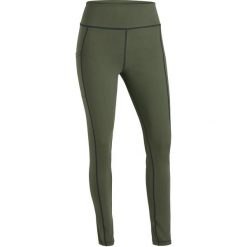 Damskie legginsy Maier Sports MS Fav. Zielone legginsy damskie Maier Sports, bez wzorów, z materiału. Za 383.50 zł.