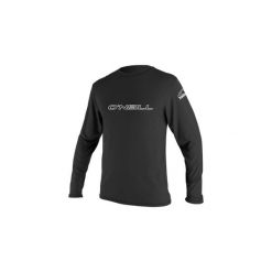 Koszulka do sportów wodnych ONEILL Basic Skins długi rękaw. Czarne bluzki damskie O'Neill, xl, bez wzorów, sportowe, bez kołnierzyka, bez ramiączek. Za 178.00 zł.