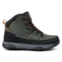Buty trekkingowe Regatta Renford. Zielone trekkingi męskie Regatta, ze skóry, bez zapięcia. Za 309.50 zł.