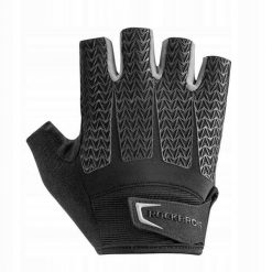 Rękawiczki rowerowe Rockbros żelowe szare unisex, rozmiar M. Szare rękawiczki damskie ROCKBROS, bez wzorów. Za 110.99 zł.