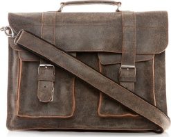 Belveder Torba męska na ramię skórzana beżowa BV45. Brązowe torby na ramię męskie Belveder, na ramię. Za 399.90 zł.