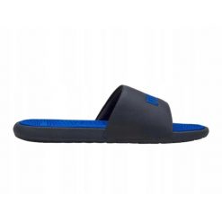 KLAPKI PUMA COOL CAT lato 389110-28 granatowe na basen plaże lekkie 47. Niebieskie klapki męskie Puma, bez wzorów, z materiału, bez zapięcia. Za 99.00 zł.