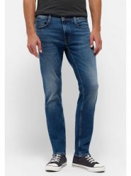 Męskie Spodnie Jeansowe MUSTANG Oregon Slim Denim Blue 1015865 5000 703. Niebieskie jeansy męskie Mustang, z denimu. Za 199.99 zł.