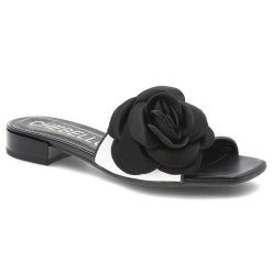 Białe Klapki Chebello Modne Obuwie Damskie. Białe klapki damskie CheBello, na lato, bez wzorów, eleganckie, bez obcasa, na obcasie, bez zapięcia. Za 389.00 zł.