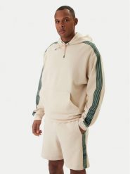 EA7 Emporio Armani Bluza 7M001508 AF12660 Beżowy Regular Fit. Brązowe bluzy męskie EA7 Emporio Armani, l, bez wzorów, z bawełny, bez ramiączek, bez kaptura. Za 669.99 zł.