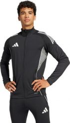Bluza męska adidas Tiro 25 Competition Training Jacket czarna IW0408 L. Czarne bluzy męskie Adidas, l, bez wzorów, bez ramiączek, bez kaptura. Za 298.99 zł.
