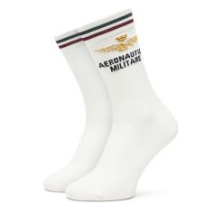 Skarpety długie Aeronautica Militare. Białe skarpety męskie Aeronautica Militare, bez wzorów. Za 99.99 zł.