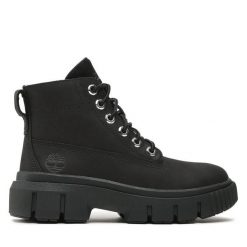 Trapery Timberland. Czarne trapery damskie Timberland, bez zapięcia. Za 519.99 zł.