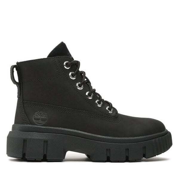 Trapery Timberland. Czarne trapery damskie Timberland, bez zapięcia. Za 539.99 zł.