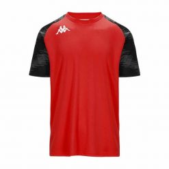 Koszulka Kappa Daverno. Czarne koszulki sportowe męskie Kappa, bez wzorów, bez ramiączek, na fitness i siłownię. Za 168.50 zł.