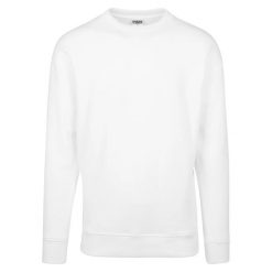 Męska Bluza Z Okrągłym Dekoltem. Białe bluzy męskie Urban Classics, m, bez wzorów, bez ramiączek, bez kaptura. Za 120.99 zł.