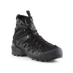 Buty trekkingowe męskie Salewa MS Wildfire Edge Mid Gtx. Zielone buty zimowe męskie Salewa, bez wzorów, z gumy, za kostkę, bez obcasa, bez zapięcia. Za 1,132.00 zł.