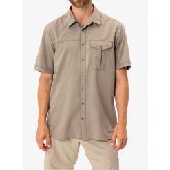 Koszula turystyczna męska Vaude Rosemoor Shirt II. Zielone koszule męskie Vaude, m, bez wzorów, casualowe, bez kołnierzyka, bez ramiączek. Za 230.99 zł.
