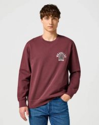 WRANGLER MĘSKA BLUZA CREWNECK SWEAT SHIRT 112357331 W6K0016299. Bluzy męskie Wrangler, m, bez wzorów, bez ramiączek, bez kaptura. Za 359.99 zł.