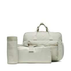 Torba Tommy Hilfiger. Zielone torby podróżne damskie Tommy Hilfiger, bez wzorów. Za 599.99 zł.