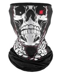 Czapka wielofunkcyjna ROCKBROS Czaszka - Czarna. Czarne czapki damskie ROCKBROS, na jesień, bez wzorów, z materiału, eleganckie. Za 55.60 zł.