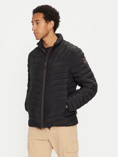 Napapijri Kurtka przejściowa A-Lapaz NP0A4I25 Czarny Regular Fit. Czarne kurtki męskie Napapijri, m, bez wzorów, z syntetyku, bez kaptura. Za 759.99 zł.