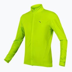 Bluza rowerowa męska Endura Xtract Roubaix hi-viz. Zielone bluzy męskie ENDURA, m, bez wzorów, sportowe, bez ramiączek, bez kaptura. Za 269.99 zł.