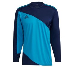 Koszulka bramkarska adidas Squadra 21 męska. Niebieskie bluzy męskie Adidas, l, bez wzorów, sportowe, bez ramiączek, bez kaptura. Za 108.00 zł.