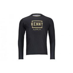 Dżersej z długim rękawem Kenny Prolight Slim Fit. Czarne bluzy męskie KENNY, m, bez wzorów, z dżerseju, sportowe, bez ramiączek, bez kaptura. Za 263.00 zł.