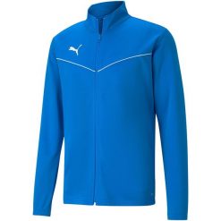 Bluza męska Puma teamRISE Training Poly Jacket niebieska. Białe bluzy męskie Puma, m, bez wzorów, sportowe, bez ramiączek, bez kaptura. Za 149.00 zł.