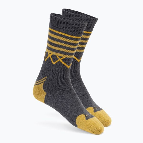 Skarpety KADVA Coryo. Szare skarpetki damskie KADVA, bez wzorów. Za 34.99 zł.