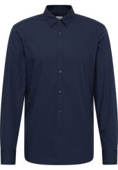 Męska Koszula MUSTANG Canton Dark Sapphire 1016238 4136. Niebieskie koszule męskie Mustang, m, bez wzorów, bez kołnierzyka, bez ramiączek. Za 149.99 zł.