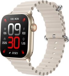 Smartwatch Hagen HC63.115.531 Beżowy. Brązowe zegarki smartwatch Hagen, bez wzorów. Za 299.00 zł.