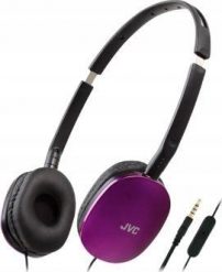 Słuchawki JVC JVC HA-S160M-VU purple. Fioletowe słuchawki nauszne Jvc. Za 95.80 zł.
