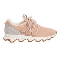 Trampki Sorel Kinetic Lace Tan Natural. Szare trampki i tenisówki damskie Sorel, bez wzorów, z gumy, bez zapięcia. Za 458.99 zł.