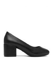 Go Soft Czółenka CEO-HY25127-1 Czarny. Czarne czółenka damskie GO SOFT, bez wzorów, ze skóry, bez obcasa, bez zapięcia. Za 139.99 zł.
