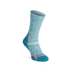 Skarpety trekkingowe Bridgedale Hike Lt T2 Coolmax P Boot - teal. Niebieskie skarpetki damskie Bridgedale, bez wzorów. Za 85.99 zł.