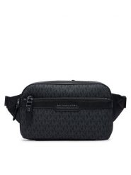 MICHAEL Michael Kors Nerka Hudson 33F6LJSC1B Czarny. Czarne saszetki i nerki męskie MICHAEL Michael Kors, bez wzorów, ze skóry. Za 879.99 zł.