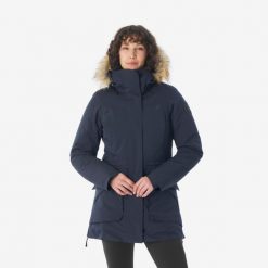 Parka turystyczna damska zimowa Quechua NH900 -20°C wodoodporna. Niebieskie parki damskie QUECHUA, na zimę, m, bez wzorów, z syntetyku, bez kaptura. Za 499.99 zł.