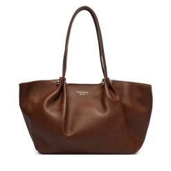 Torebka Weekend Max Mara. Brązowe shopperki damskie Weekend Max Mara, bez wzorów, bez dodatków. Za 2,729.00 zł.