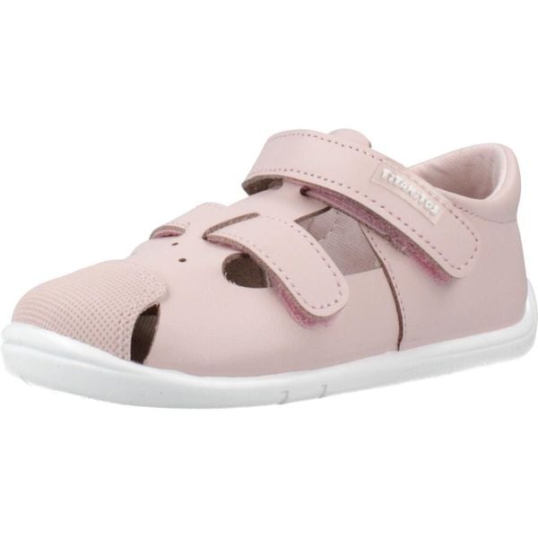 Sandały TITANITOS L500 RICARDO Rose. Czerwone buty zimowe męskie TITANITOS, bez wzorów, ze skóry, bez obcasa, bez zapięcia. Za 169.99 zł.