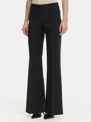 Rinascimento Spodnie palazzo CFC0127878003 Czarny Wide Leg. Czarne spodnie materiałowe damskie Rinascimento, bez wzorów, z materiału. Za 429.99 zł.