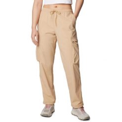 Spodnie turystyczne damskie Columbia Boundless Trek Cargo Pant. Brązowe spodnie sportowe damskie Columbia, bez wzorów, z elastanu, sportowe, trekkingowe. Za 329.00 zł.