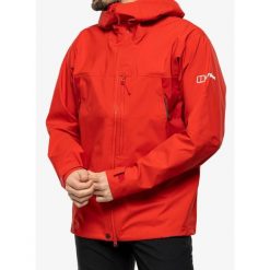 Kurtka GORE TEX męska Berghaus MTN Seeker GTX Jacket. Czerwone kurtki męskie Berghaus, m, bez wzorów, z gore-texu, sportowe, bez kaptura. Za 1,120.99 zł.