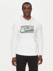 Quiksilver Bluza EQYFT05094 Biały Regular Fit. Białe bluzy męskie Quiksilver, l, bez wzorów, z bawełny, bez ramiączek, bez kaptura. Za 159.99 zł.