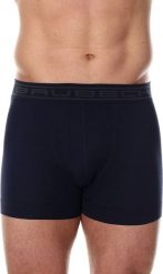 Brubeck Bokserki męskie Comfort Cotton ciemnografitowe r. S (BX00501A). Szare bokserki męskie Brubeck, bez wzorów. Za 57.98 zł.
