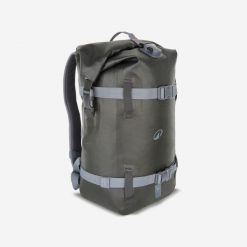 Plecak żeglarski Itiwit szczelny 20 l. Szare plecaki męskie Decathlon, bez wzorów, z materiału, sportowe. Za 169.99 zł.