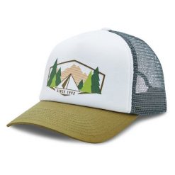 Czapka z daszkiem Buff. Żółte czapki damskie Buff, bez wzorów. Za 79.99 zł.