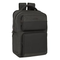 Plecak na Laptopa Safta Grey Szary. Szare plecaki męskie PRO BRANDS, bez wzorów. Za 198.05 zł.