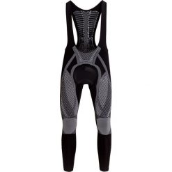 Spodnie rowerowe z szelkami X-BIONIC BIKING MAN THE TRICK. Czarne spodnie sportowe męskie X BIONIC, bez wzorów, climacool (adidas). W wyprzedaży za 805.00 zł.